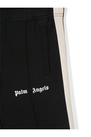 pantalone in poliestere nero PALM ANGELS KIDS | PGCJ006F24FLE0011003